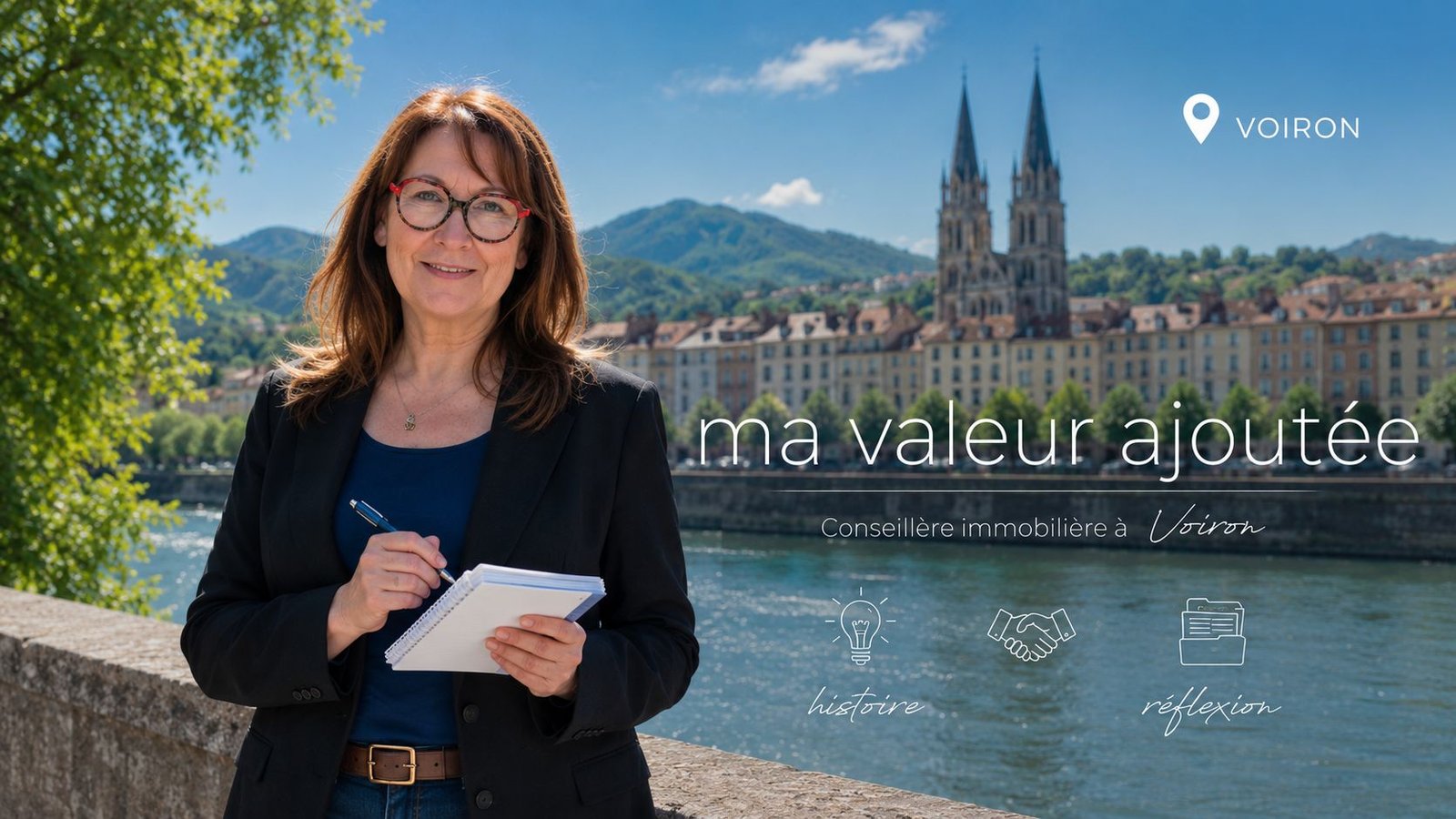La valeur ajoutée de Sylvie Allibé, conseillère immobilière à Voiron