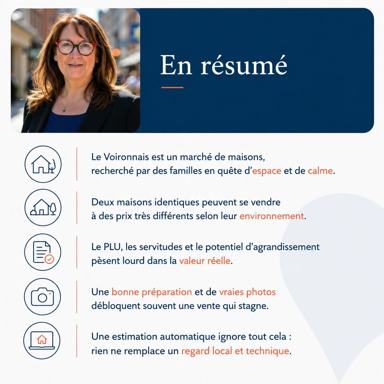 Infographie : ce qui fait la valeur d'une maison à Voiron