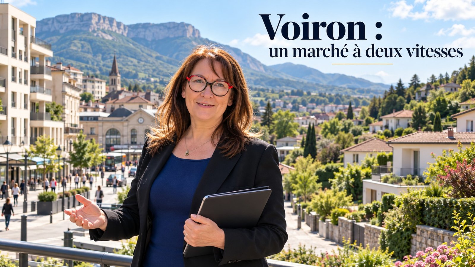 Voiron : un marché immobilier à deux vitesses, de la gare aux coteaux de Coublevie