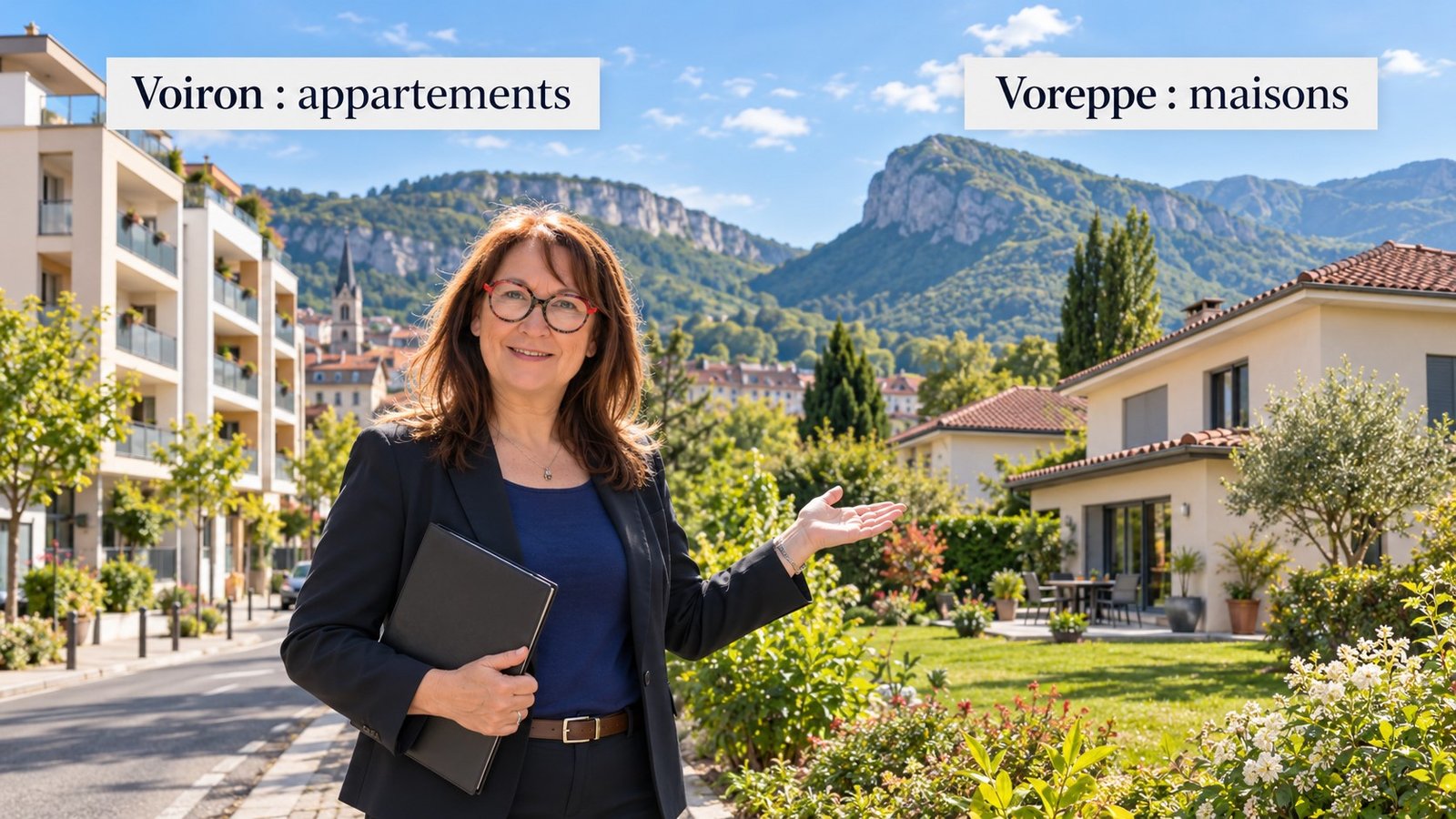 Marché immobilier : appartement à Voiron, maison à Voreppe