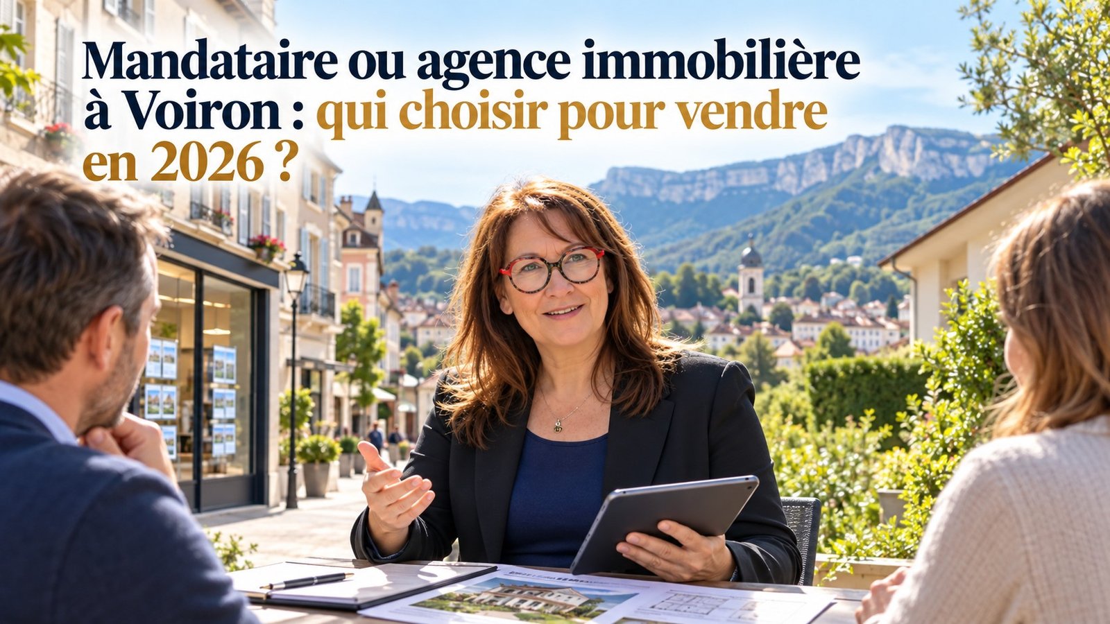 Mandataire ou agence à Voiron : qui choisir ? — Sylvie Allibé, conseillère iad France